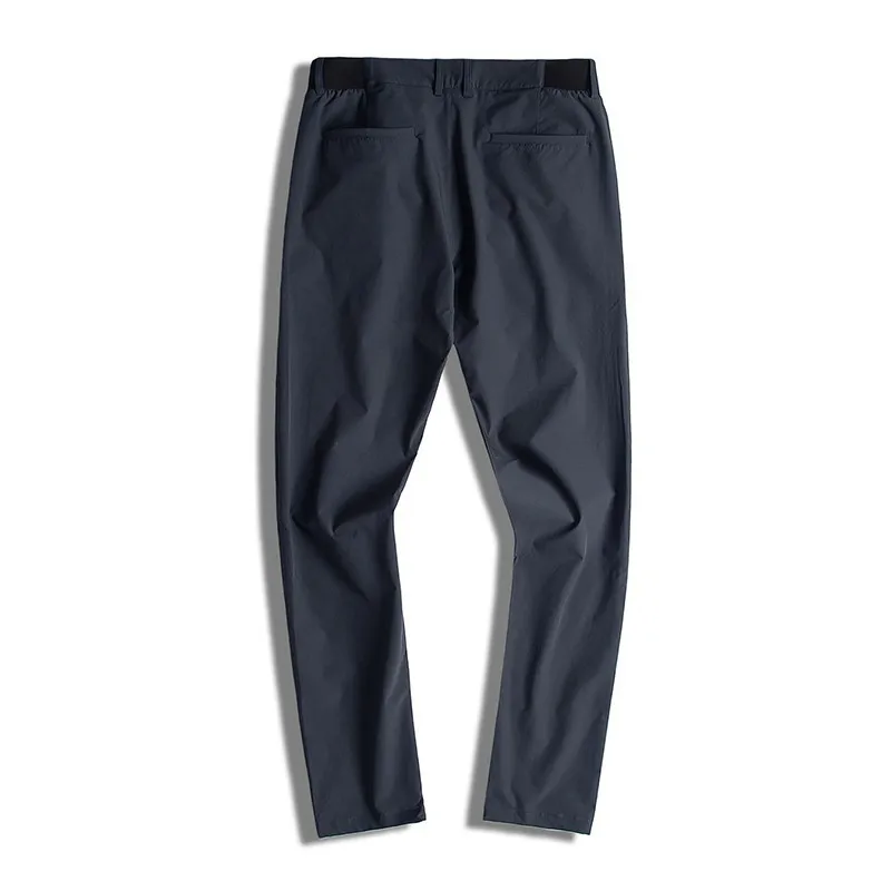 Мужские эластичные брюки Pioneer Camp темно-синие быстросохнущие водонепроницаемые |