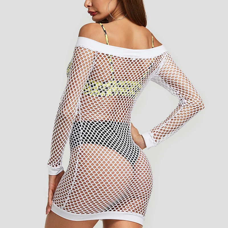 Женский купальник с открытыми плечами и длинными рукавами пляжная