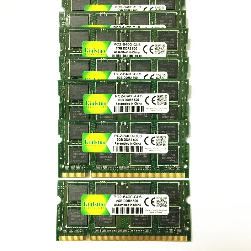Фирменная Новинка ОЗУ 2 Гб pc2 6400 800 МГц 2RX8 памяти ноутбука 2G 5300 ddr2 667 200pin полная