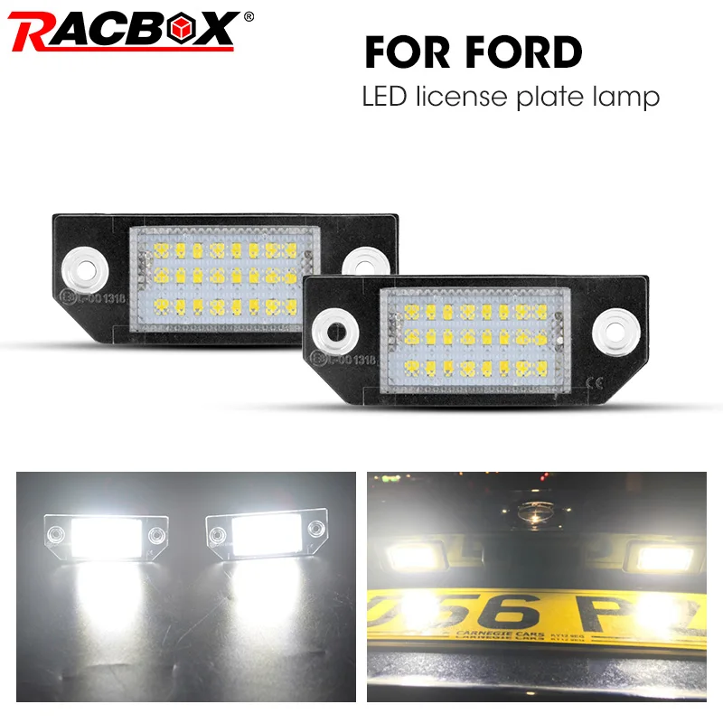 Специальный светодиодный светильник RACBOX для номерного знака автомобиля лампа Ford