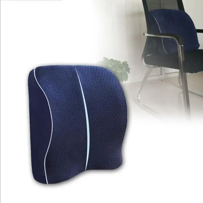 5 Colors Cushion Slow Rebound Memory Foam Multifunction Lumbar Pillow for Back Waist Support Home Office Car Throw Pillows | Автомобили и