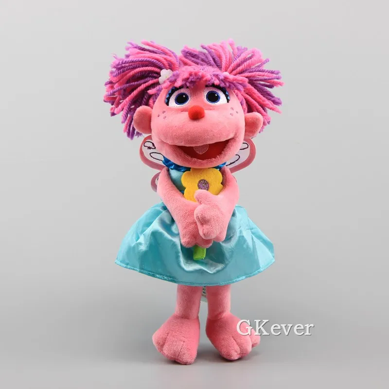 12 &quot30 см с героями Улица Сезам милые Эбби Cadabby Фея Крылья Ангела плюшевые куклы