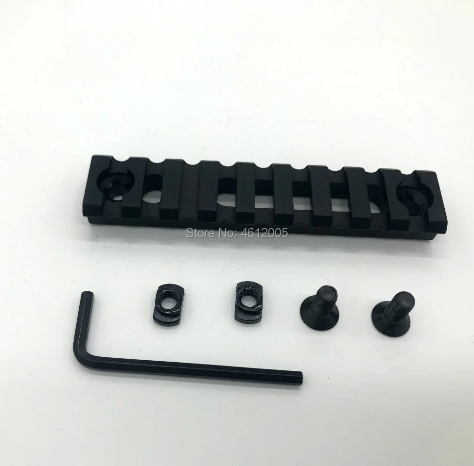 9 Слот выдолбленный MLOK Rail секция Picatinny для Handguard Mount Sytstem|Кронштейны и аксессуары