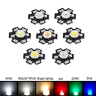 100 шт. 3 Вт чип высокой мощности белый красный синий зеленый свет шарик излучатель светодиодные лампы Диоды лампы бусины с 20 мм Звезда PCB Platine радиатор