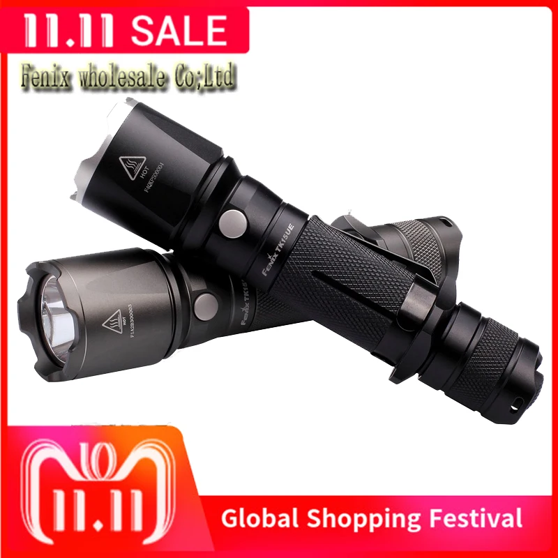 Светодиодный тактический фонарик Fenix TK15UE Ultimate Edition CREE XP L HI V3 1000 лм|tactical flashlight|led