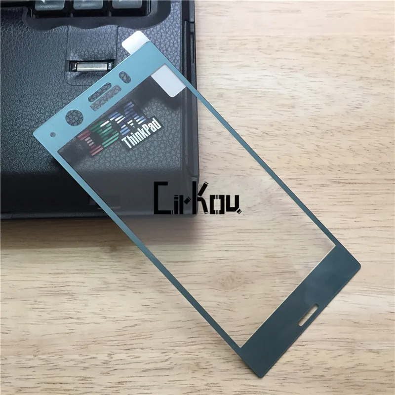 For Sony Xperia XZ1 Compact Full AB Glue Cover 2.5D Arc Edge 0.33mm 9H Hardness 100% Tempered Glass Screen Protector Film | Мобильные