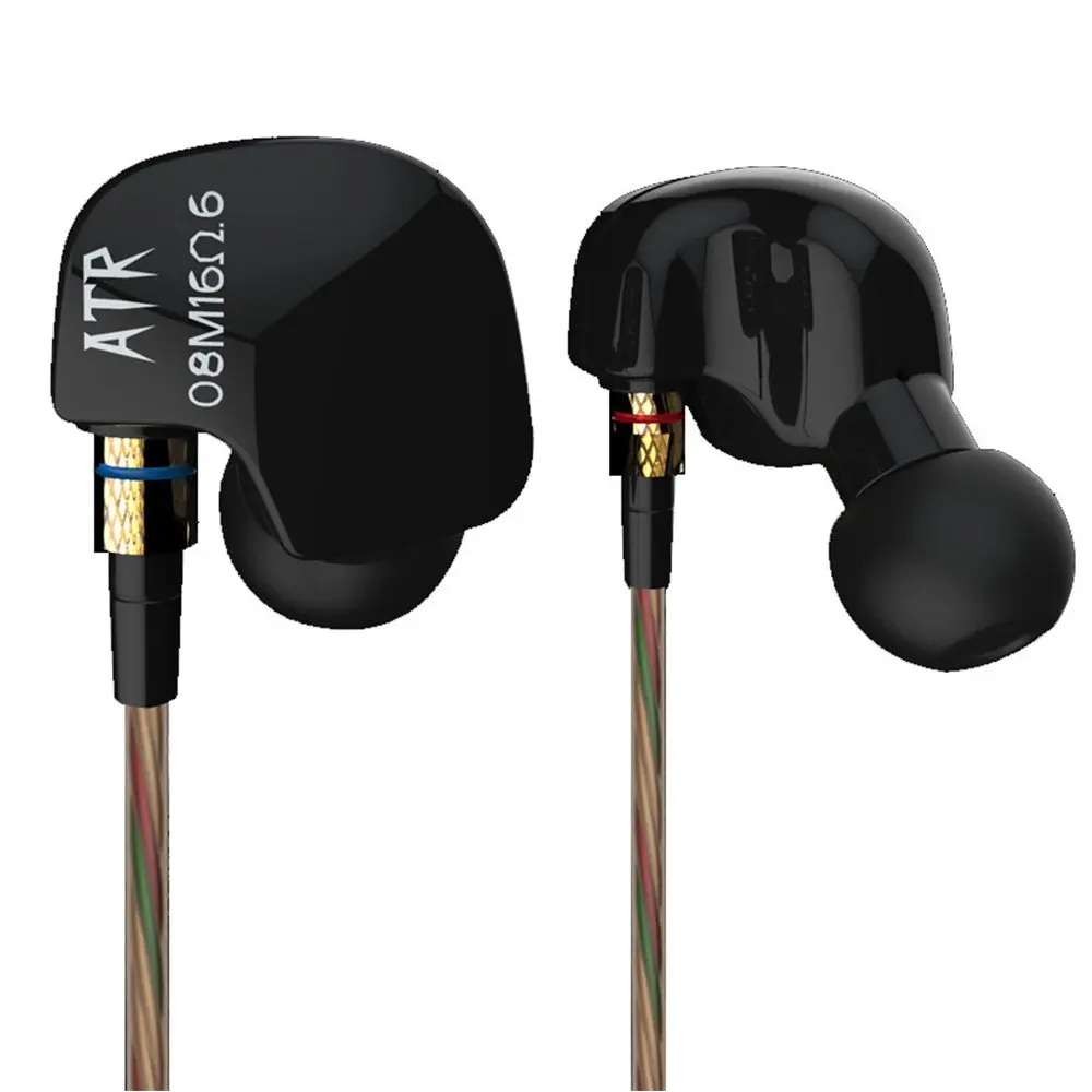 KZ ATR спортивные стерео Hifi наушники для мобильного телефона диджея бас гарнитура