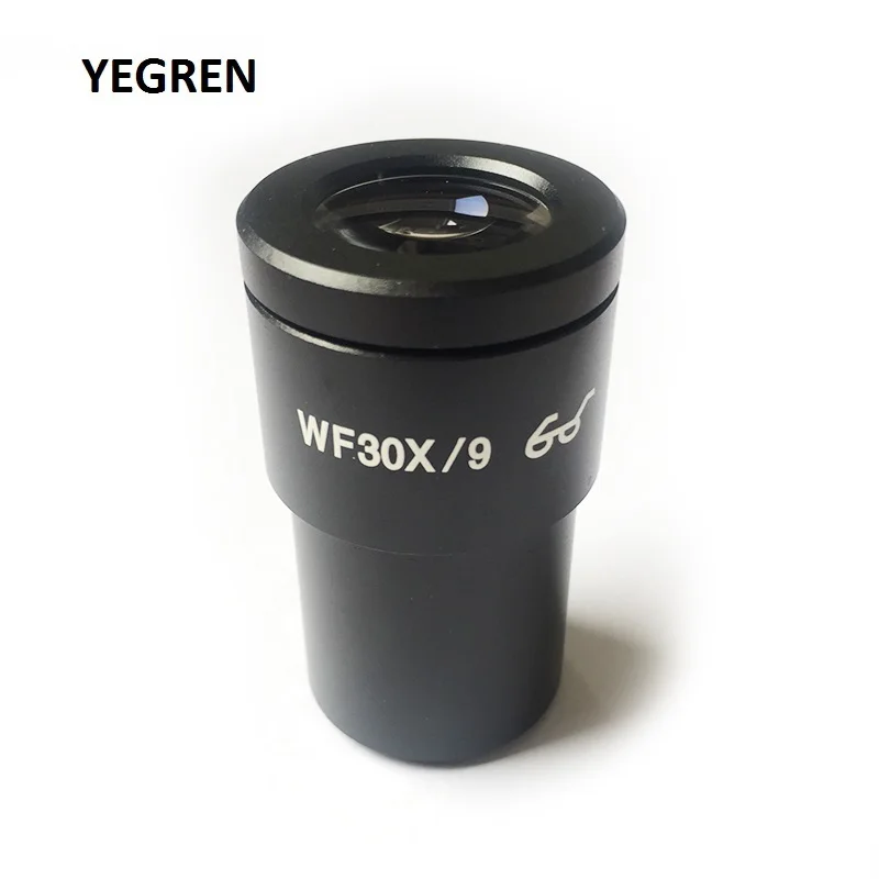 WF30X/9 окуляр с высокой точкой обзора широкоугольная оптическая линза для