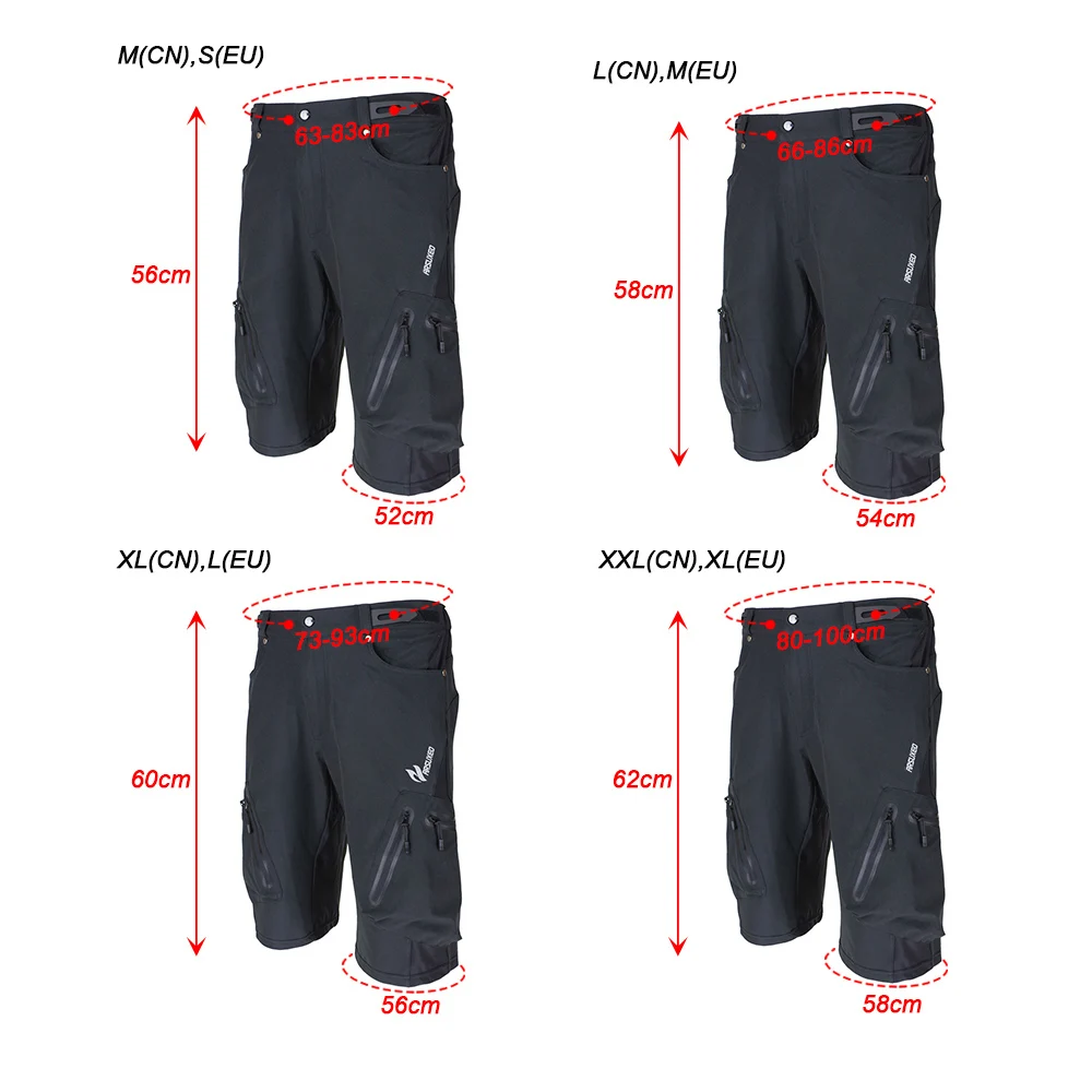 Lixada велосипедные шорты мешковатые дышащие для мужчин MTB горного велосипеда с