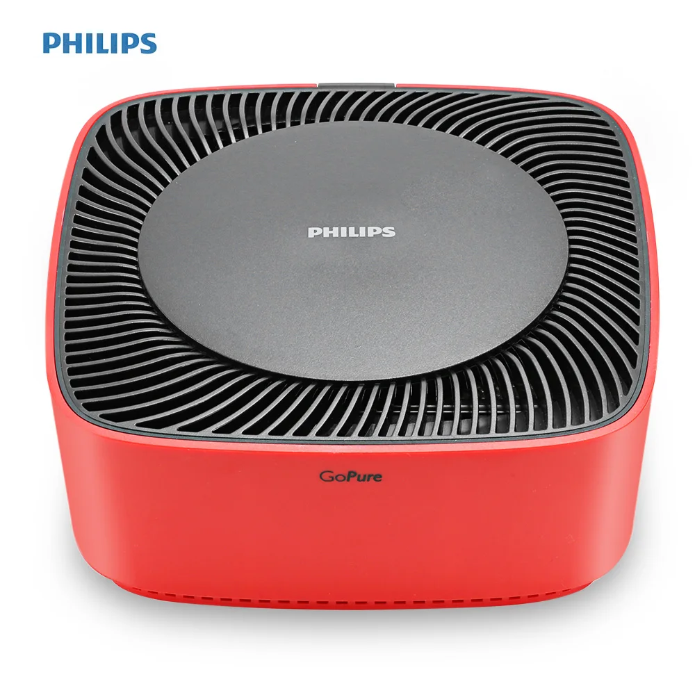 Оформление Philips GoPure CP50 12 В 2 3 Вт очистители воздуха черный красный автомобильной