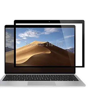 Защита для ЖК-экрана без пузырьков с черной рамкой для MacBook Air 13 Retina 2018 выпущенная A1932 A2179 Air 13,3 M1 A2337 2020