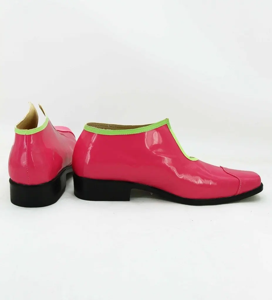 

JOJO'S BIZARRE ADVENTURE 5 Pannacotta Fugo Cosplay Shoes Red Boots Custom Made