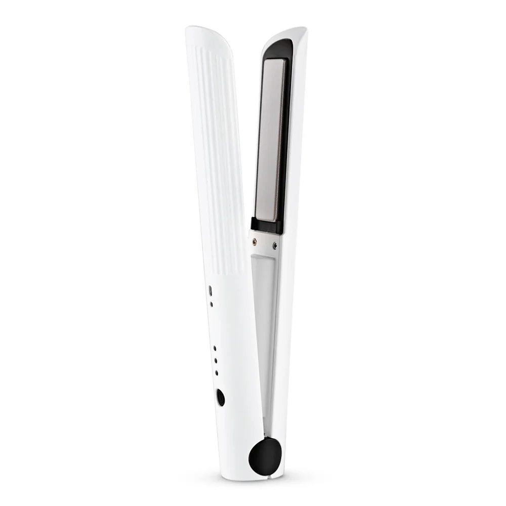 K_SKIN KD - 386 Portable Rechargeable Hair Straightener Curler Roller Ceramic Iron Styling Tool Adjustable Temperature Fast Heat | Бытовая
