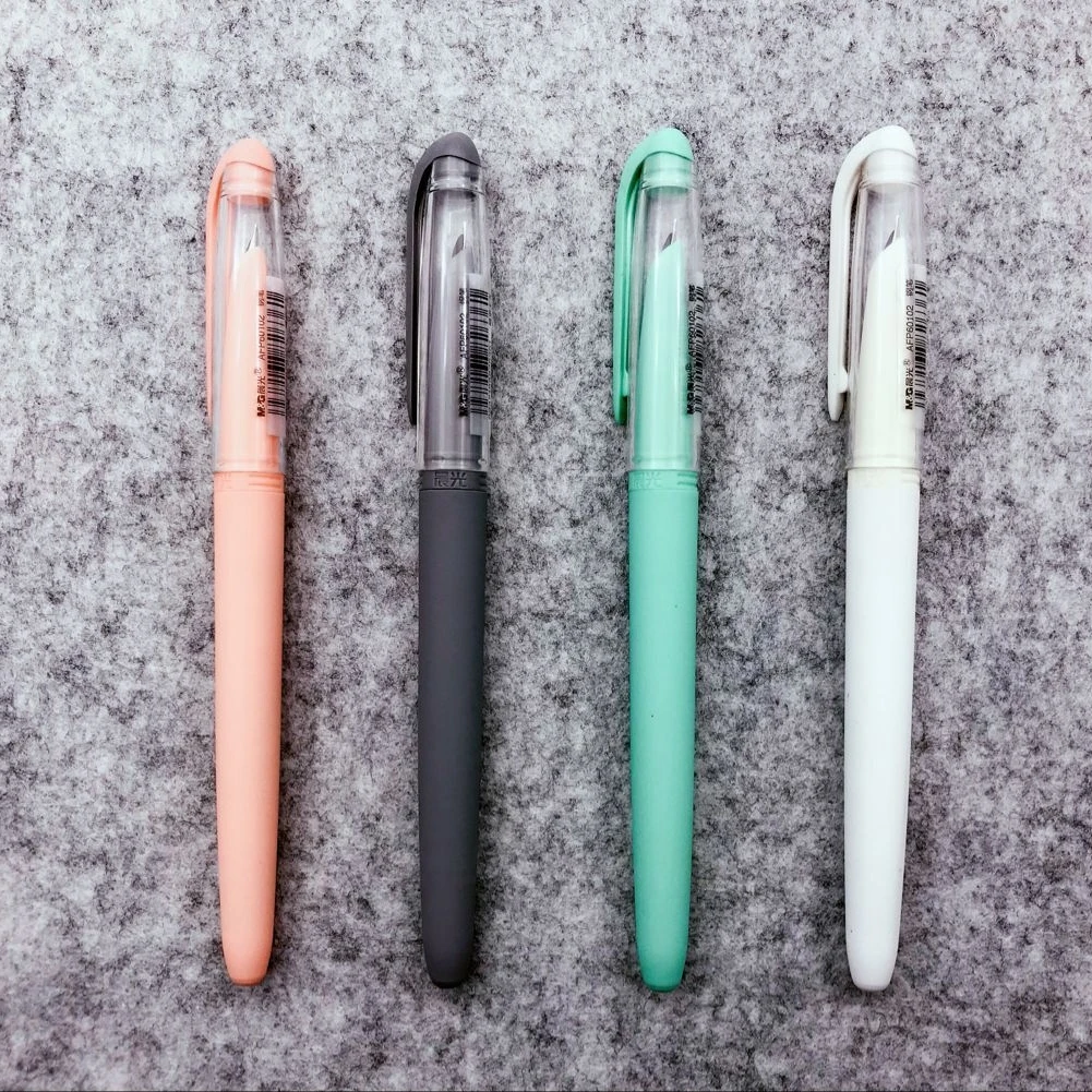 

Simple Style Candy Color Fountain Pen With Hooded Nib