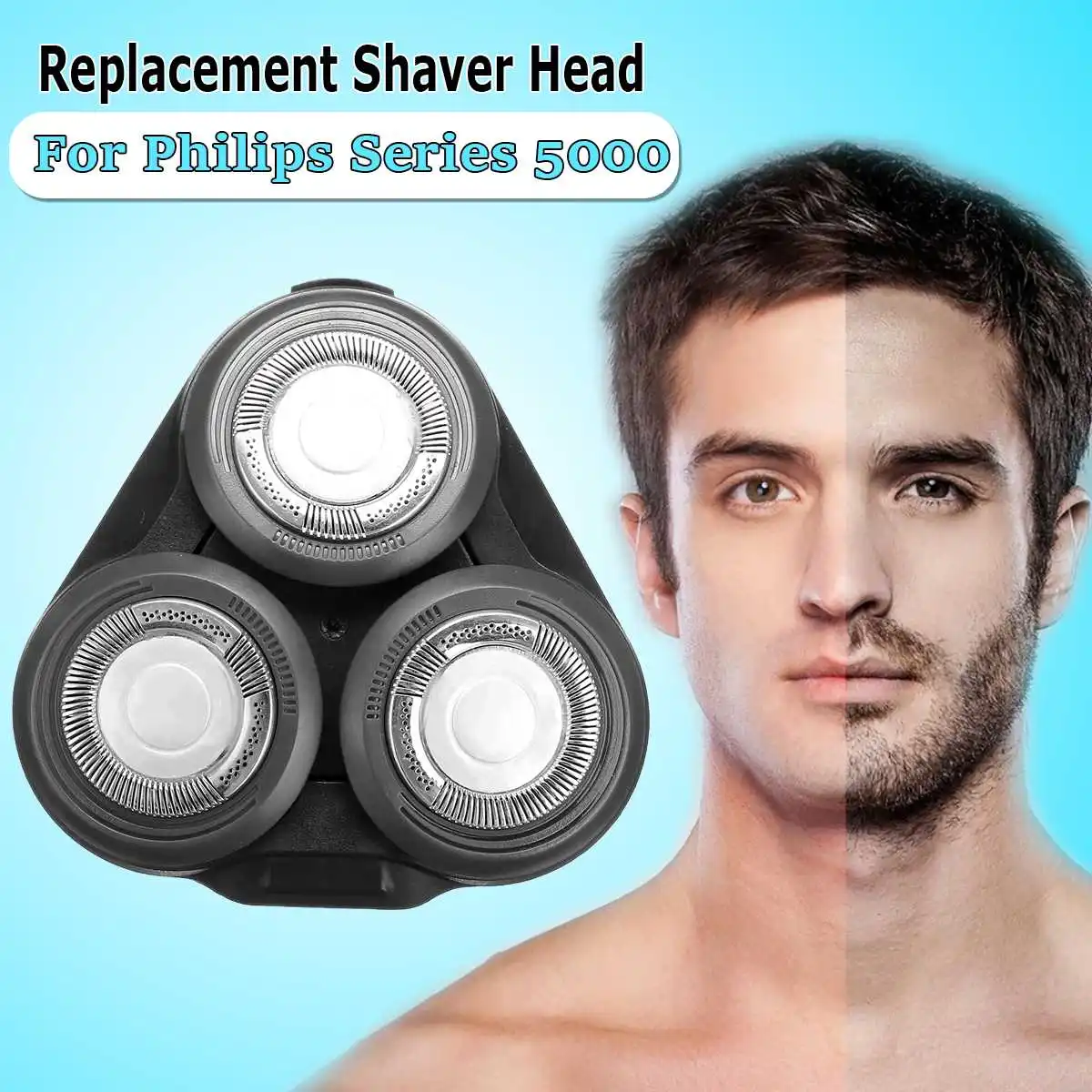 Сменные головки для бритвы Philips Series 5000 S5070 5072 S5075 S5335 S5370 S5100 S5400 S5570 S5079 S5080 | Бытовая