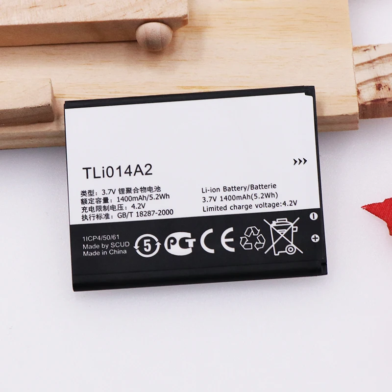 JRZ для Alcatel TLi014A2 Аккумулятор телефона Pixi 3 4 5 &quot4027 4027A 4027D 4012 1400 мАч