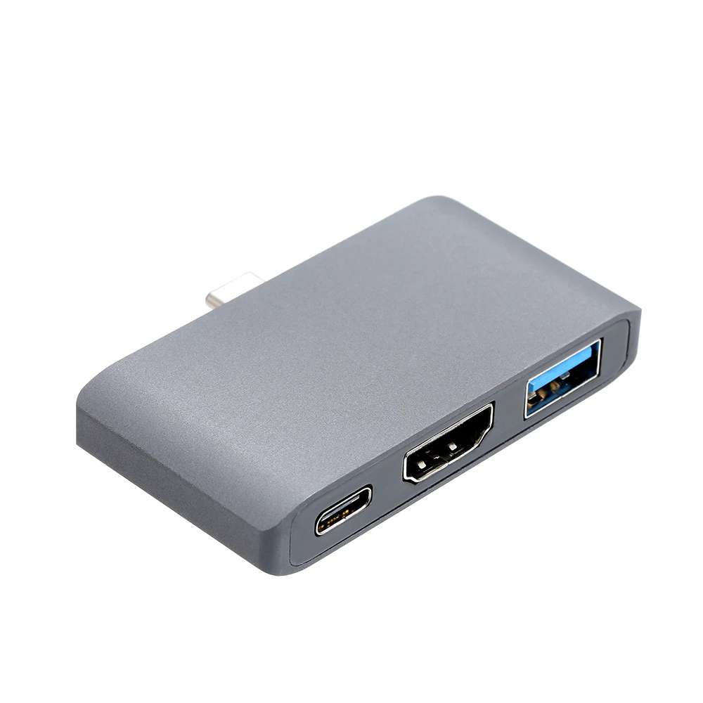 Type C в HD/USB3.1 многопортовый адаптер 3 1 концентратор конвертер 4K UHD быстрая передача