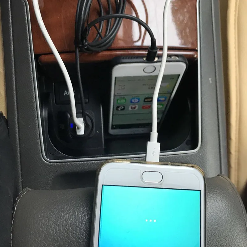 Аксессуары автомобильное зарядное устройство USB для iPhone Samsung быстрая зарядка Dodge