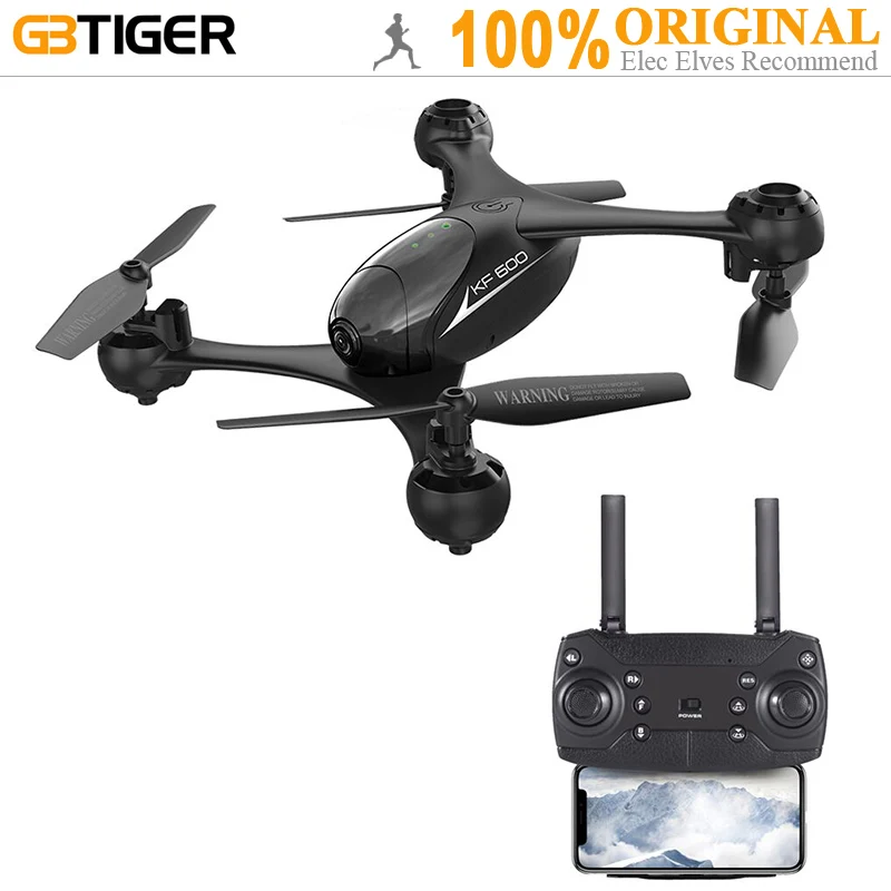 GBtiger KF600 720 P Wi Fi FPV игрушка Дрон на дистанционном управлении RTF оптический поток g