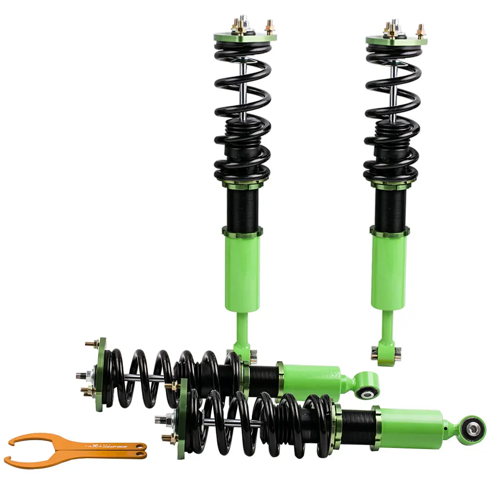Комплект Coilover катушки Распорки Шок Подвеска зеленый для IS300/IS200 Lexus 1999-2005 седан 4D