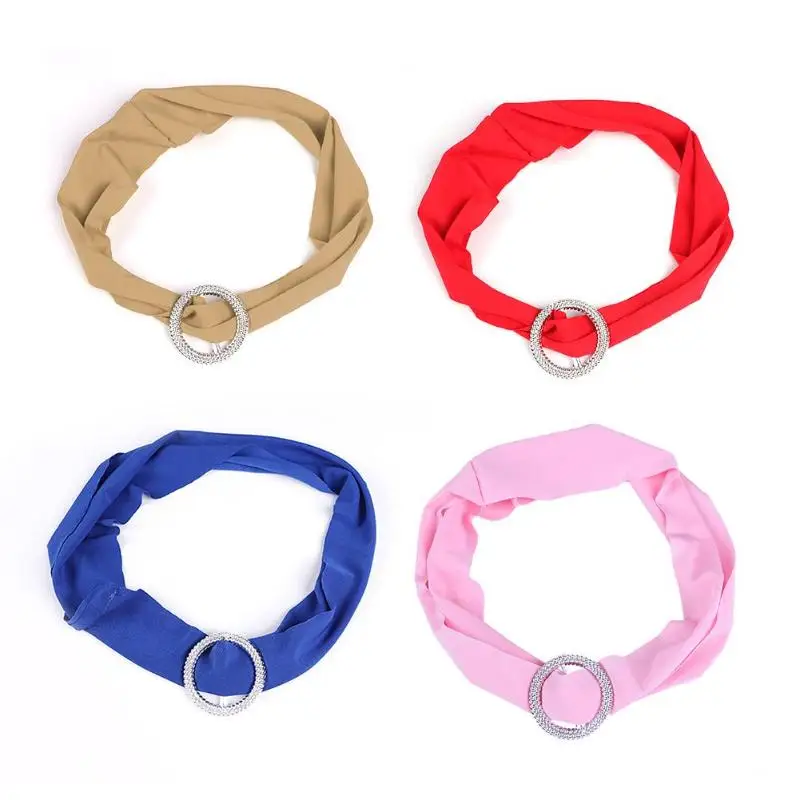 1/10 шт. Растягивающееся покрытие для стула ремни лента бант ремень сиденья чехол