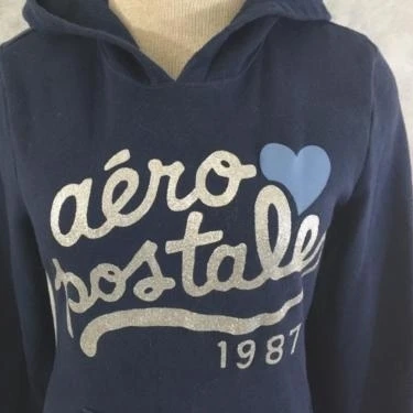 Aeropostale/Толстовка juniors размера M средней длины с капюшоном | Женская одежда