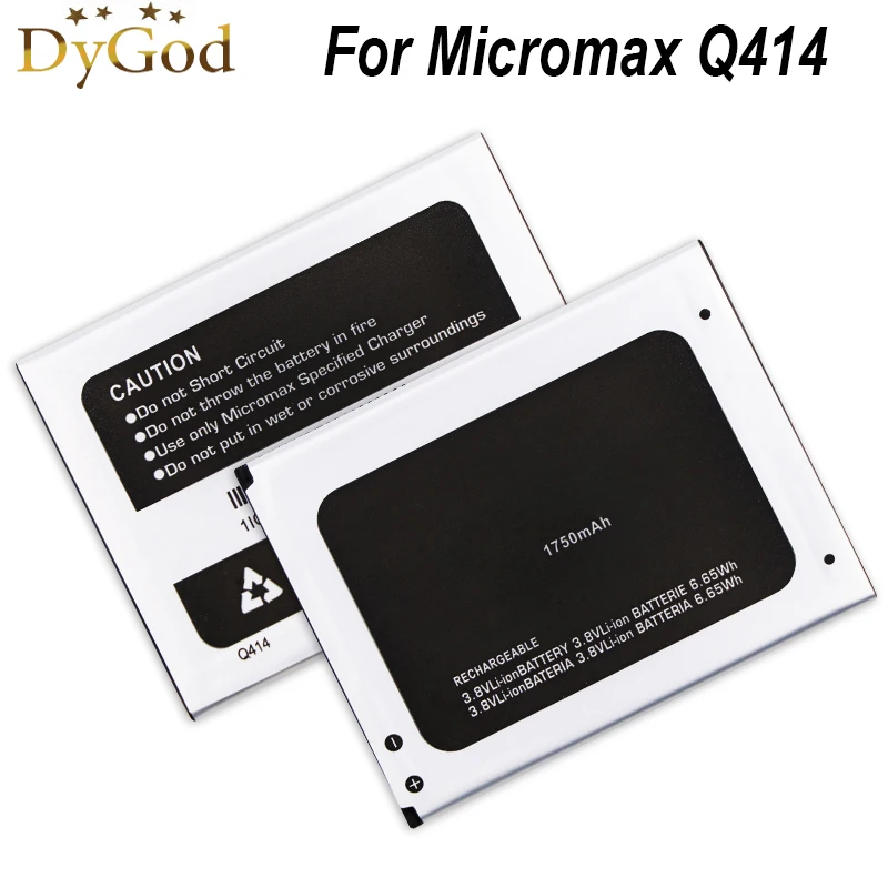 

For Micromax Q414 Battery High Quality 1750mah Accumulator High Quality