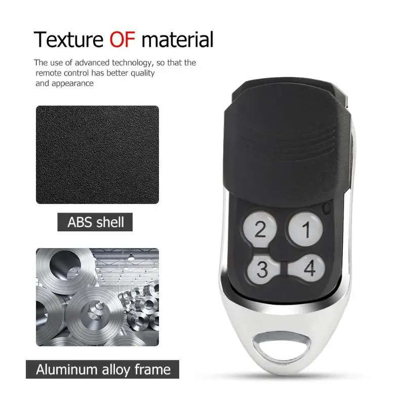 390MHz Garage Door Opener Remote Control for Sears Craftsman Lift Master ABS Shell and Aluminum Alloy Frame 3V CR2032 | Электроника