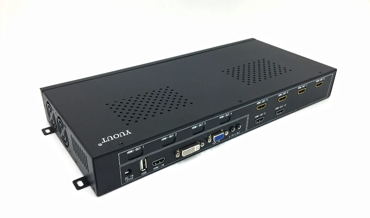 YUOUT YD TVB06 HDMI видео настенный контроллер 2X3 + VGA DVI USB светодиодный/ЖК дисплей