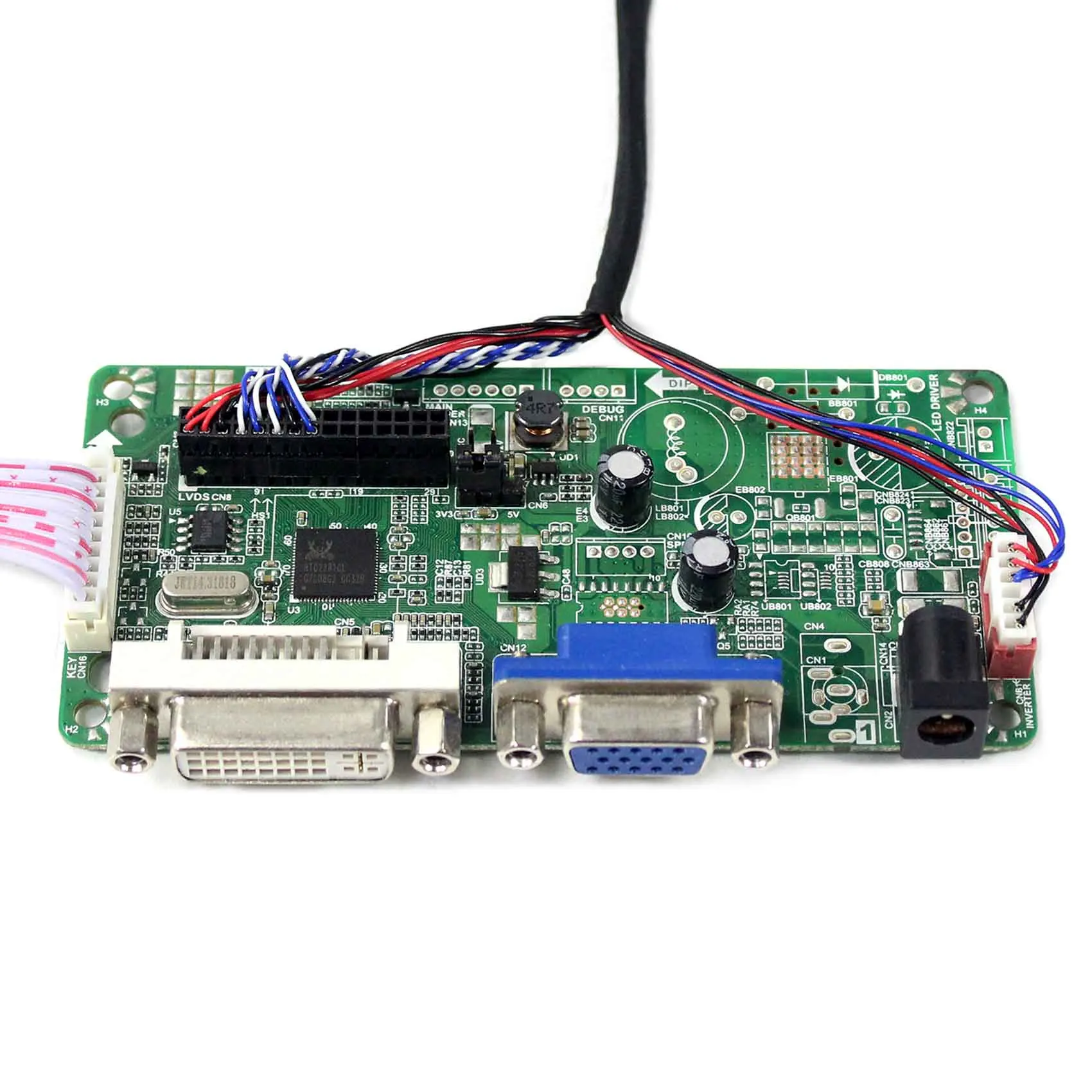 ЖК экран 10 1 дюйма B101EW05 или LP101WX1 SLP2 1280X800 с емкостной сенсорной панелью платой