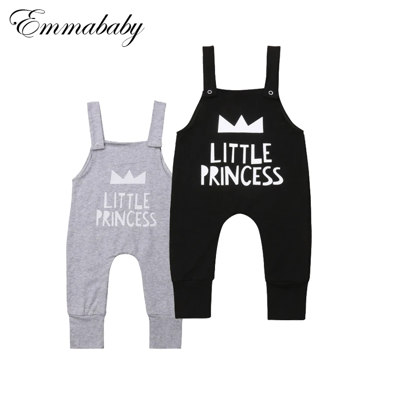 Emmababy 2019 новорожденных для маленьких девочек комбинезон мальчиков на лямках