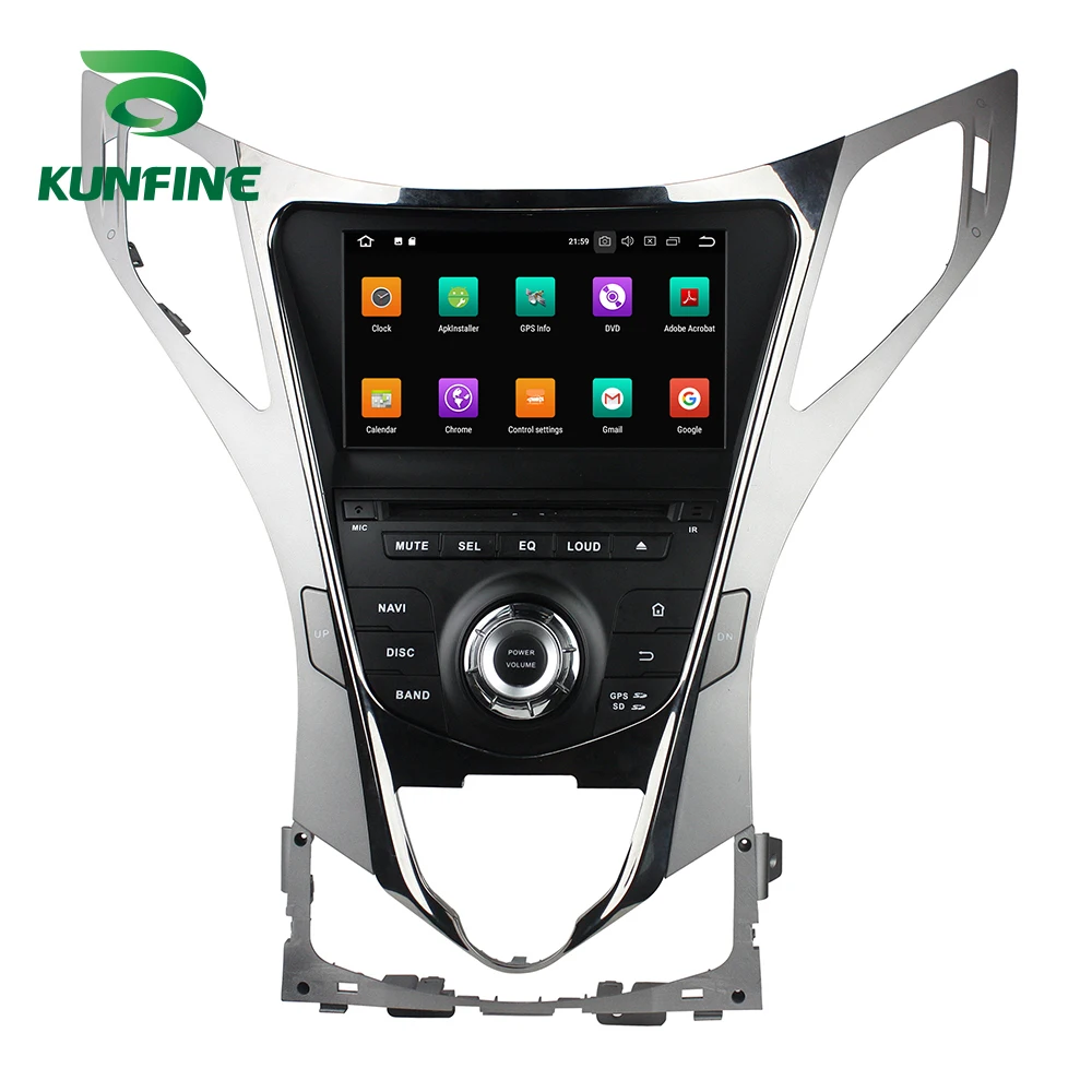 Quad Core 2GB RAM Android 8.1 Car DVD GPS Navigation Multimedia Player Stereo For Hyundai AZERA Grandeur HG 2011 2012 | Автомобили и