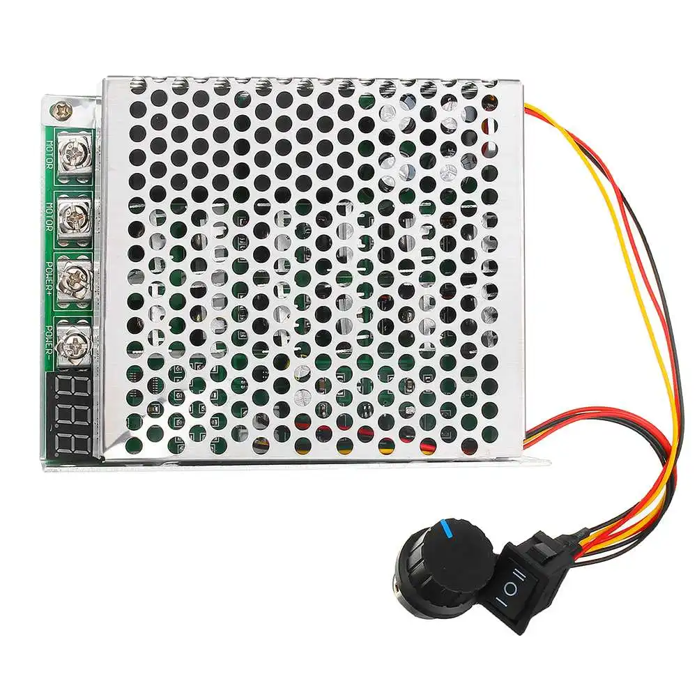 LEORY 60A DC щетка управления скоростью двигателя Лер вперед обратный ШИМ контроль