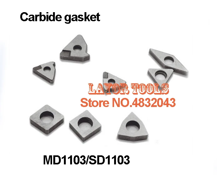 10PCS SD1103 /MD1103 Hard alloy Shim lathe tool holder accessories Suitable for MDPNN/MDJNR/MDQNR INSERT IS DNMG1104 | Инструменты