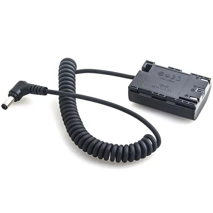 DC 7 2 V 5 5x2 1mm LP-E6 пустышка батарея DR-E6 муфта для него улучшает напряжение USB до 8 Canon |