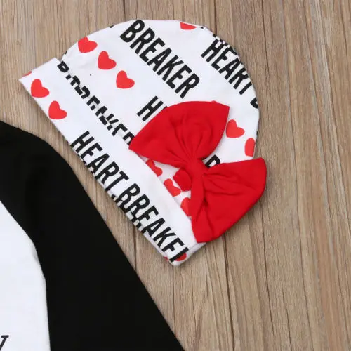 3Pcs Toddler Clothes Set Newborn Baby Daddy Girl Cotton Romper Long Sleeve Jumpsuit Playsuit Legging Pant Outfits | Детская одежда и