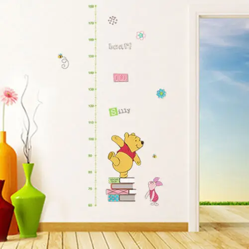 DIY Наклейка на стену Винни-Пух ПВХ наклейка роспись искусство декор детской