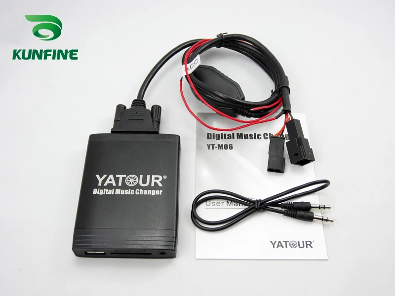 Автомобильный цифровой музыкальный адаптер USB SD Aux MP3 интерфейс автомобиля стерео
