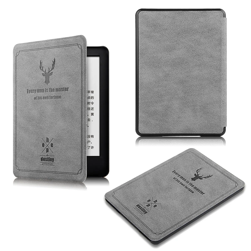 Ультратонкий чехол из искусственной кожи для Amazon полностью новый Kindle 10th Genetation 2019