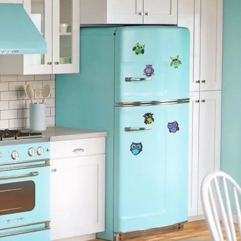 10 шт. магнитные наклейки в виде совы | Дом и сад