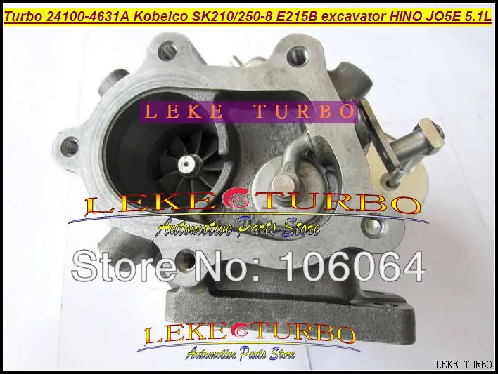 Турбо 24100 4631A 241004631A 4631 761916 5003S Турбокомпрессор для KOBELCO SK210 8 SK250 E215B экскаватор HINO JO5E