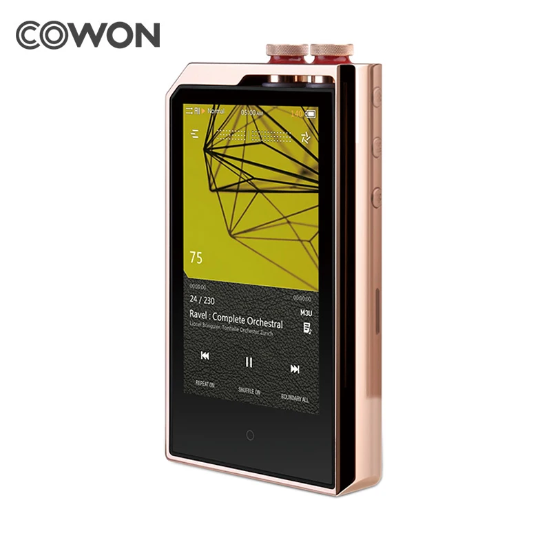 Портативный музыкальный плеер Cowon 256 ГБ 3 7 ' DSD256 USB ЦАП ии аудио двухъядерный MP3