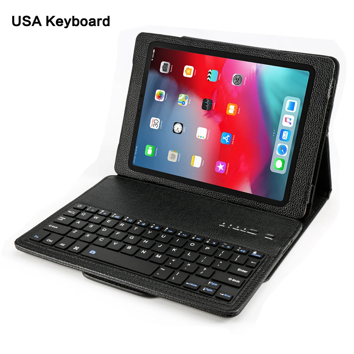Для iPad Pro 11 дюймов 2018 съемный планшет клавиатура чехол из искусственной кожи для