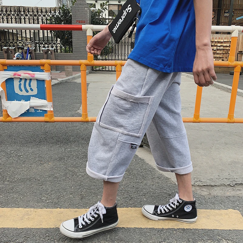 2019 Весна и лето Новая повседневная мужская Корейская версия пары хип хоп