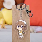 Брелок в виде мультяшной фигурки аниме Blend S, брелок для автомобильных ключей Sakuranomiya Maika, брелки с подвесками, ювелирные изделия