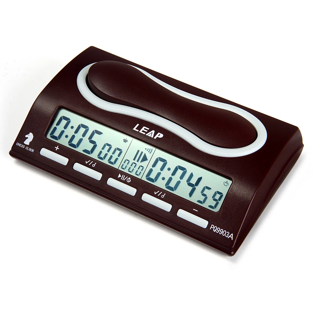 Professional Chess Clock I-Go Count Up Down Timer For Game Competition 29 Programmed Options Home Decor Clocks for School | Дом и сад