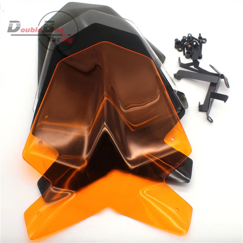 Мотоцикл Спорт лобовое стекло козырек ветрового стекла Viser подходит для KTM Duke 125 390