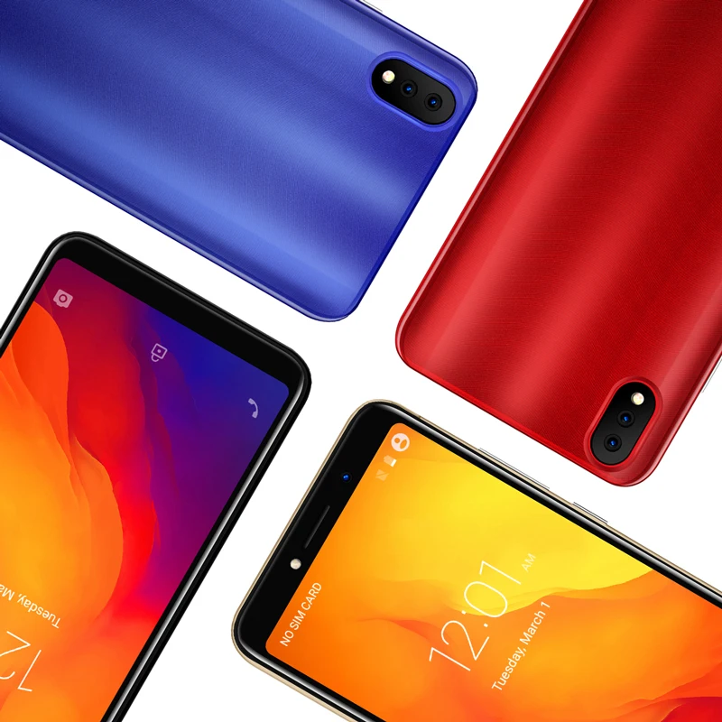 XGODY Новый 3G смартфон Android 8 1 5 дюймов 18:9 полный экран MTK6580 четырехъядерный 2 Гб ОЗУ 16
