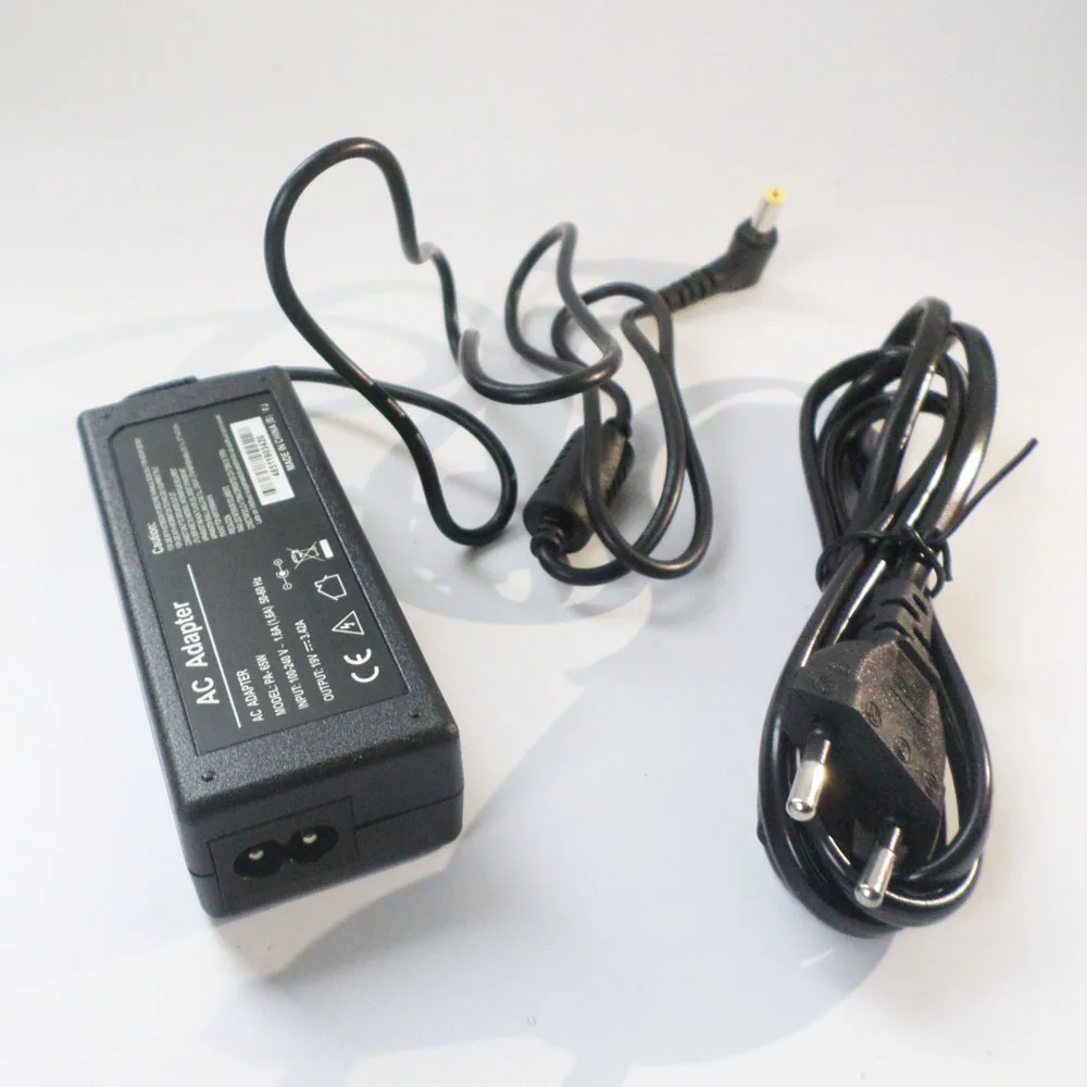 65w Laptop Power Supply Charger Plug AC Adapter for Acer Aspire One AO722-BZ197 AOA150-1140 D270-1824 D270-1865 3050 3100 3500