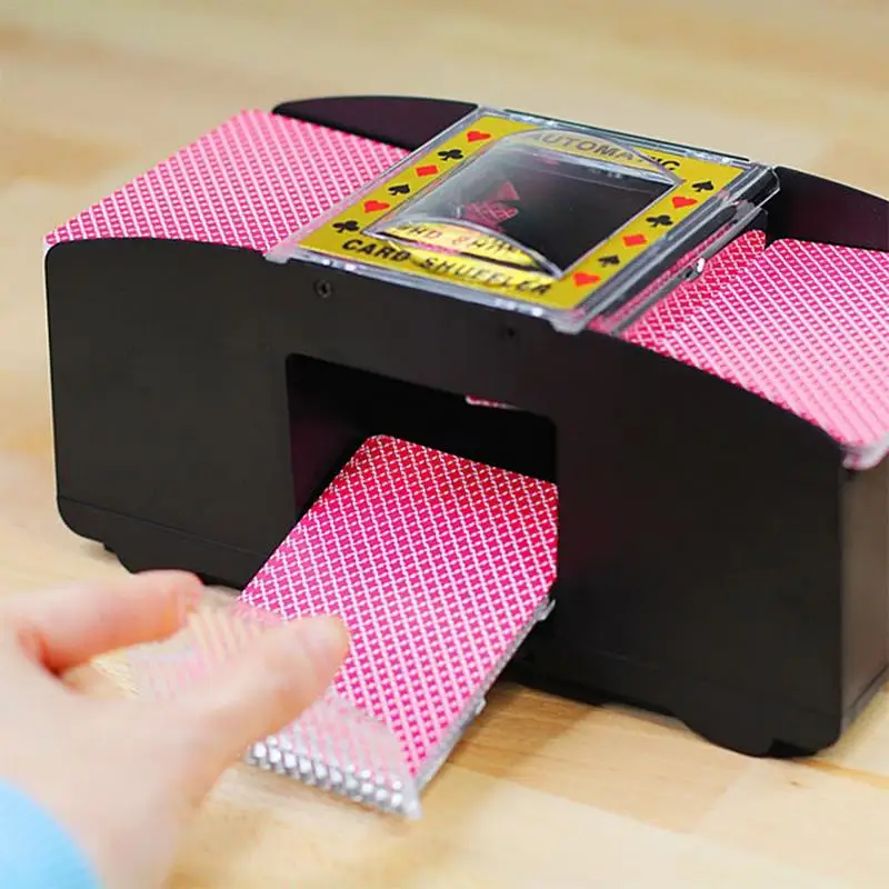 

Electric Automatic Shuffler plastic Playing Cards Shuffler